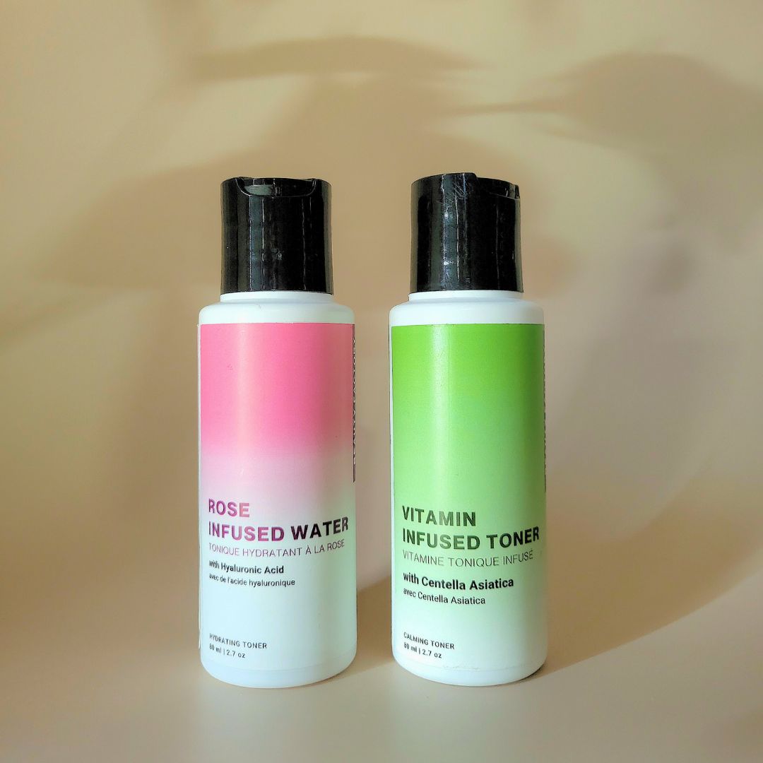 Beauty Factory Rose Water & Vitamin Toner Set (Travel Size)