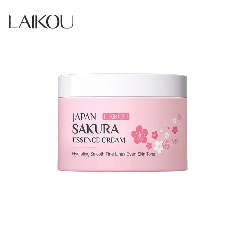 LAIKOU Sakura Crème Hydratante, Éclaircissante et Nourrissante